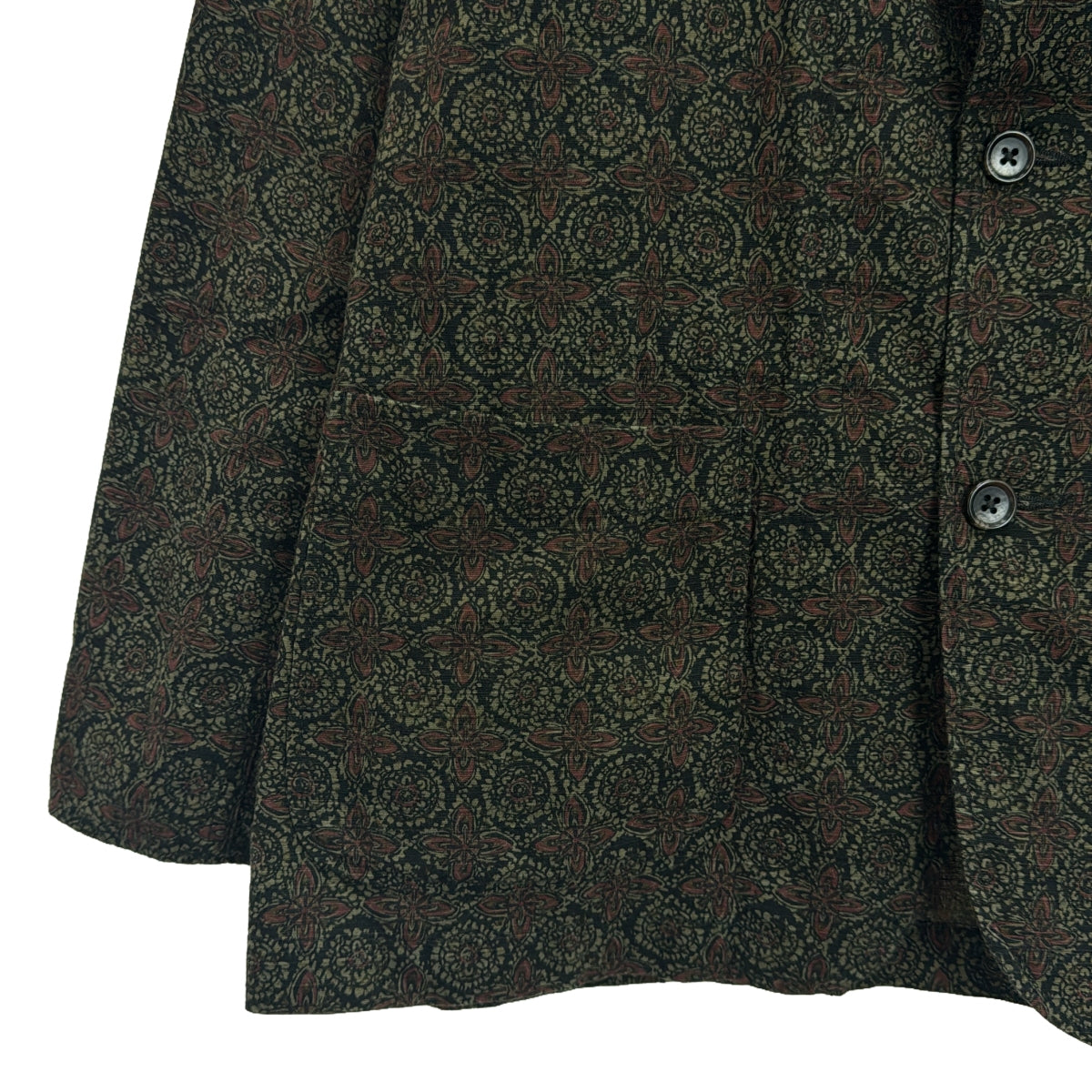 Engineered Garments / エンジニアドガーメンツ | Loiter Jacket 総柄 ジャケット | XS | ブラウン | メンズ