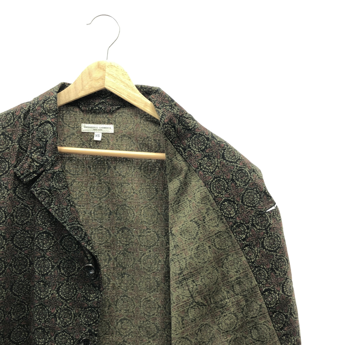 Engineered Garments / エンジニアドガーメンツ | Loiter Jacket 総柄 ジャケット | XS | ブラウン | メンズ
