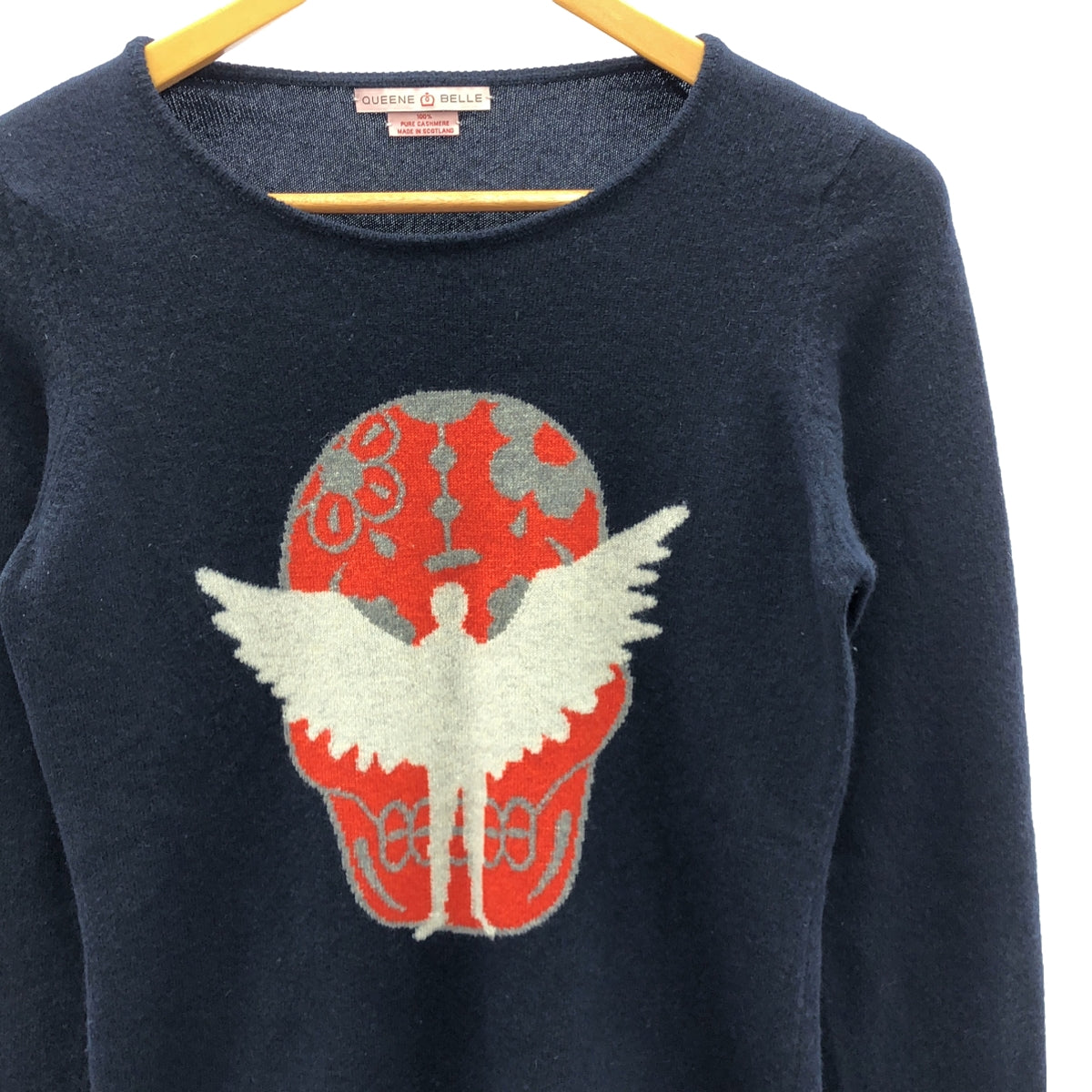 QUEENE and BELLE クイーンアンドベル カシミヤニット