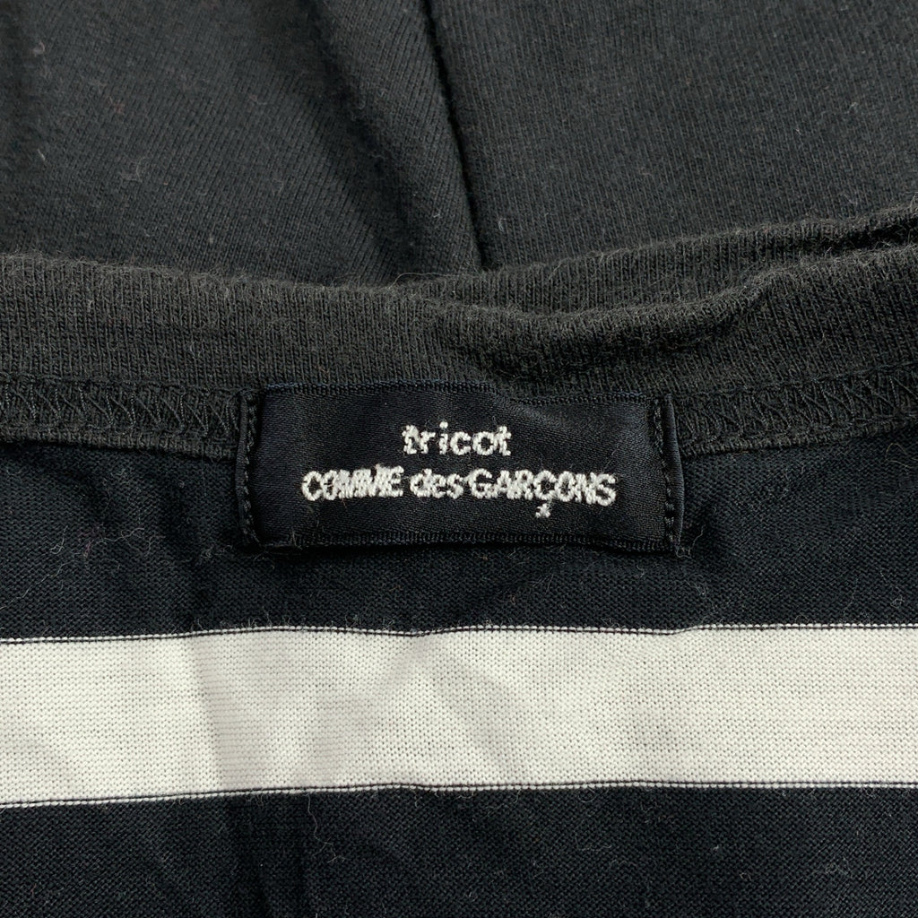 tricot COMME des GARCONS / 트리코콤 데 갤슨 | 2004AW | 코튼 테두리 레이어드 티셔츠 |