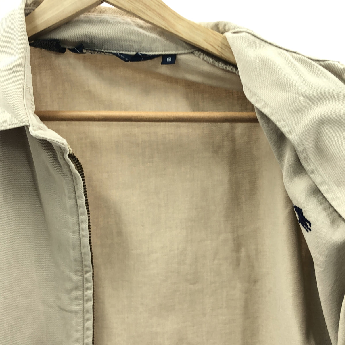 POLO RALPH LAUREN / 폴로랄프로렌 | 1990s | usa제 원포인트 포니 스윙 탑 재킷 블루존 | S |