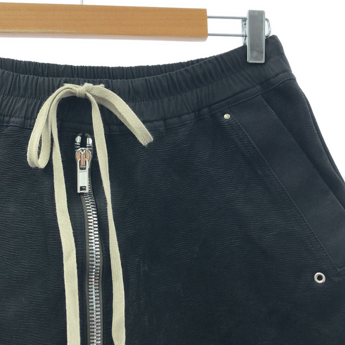 Rick Owens / 릭 오웬스 | 2022AW | GETH BELAS 게스베라 / 드로스트링 와이드 팬츠 | 48 | 블랙 | 남성