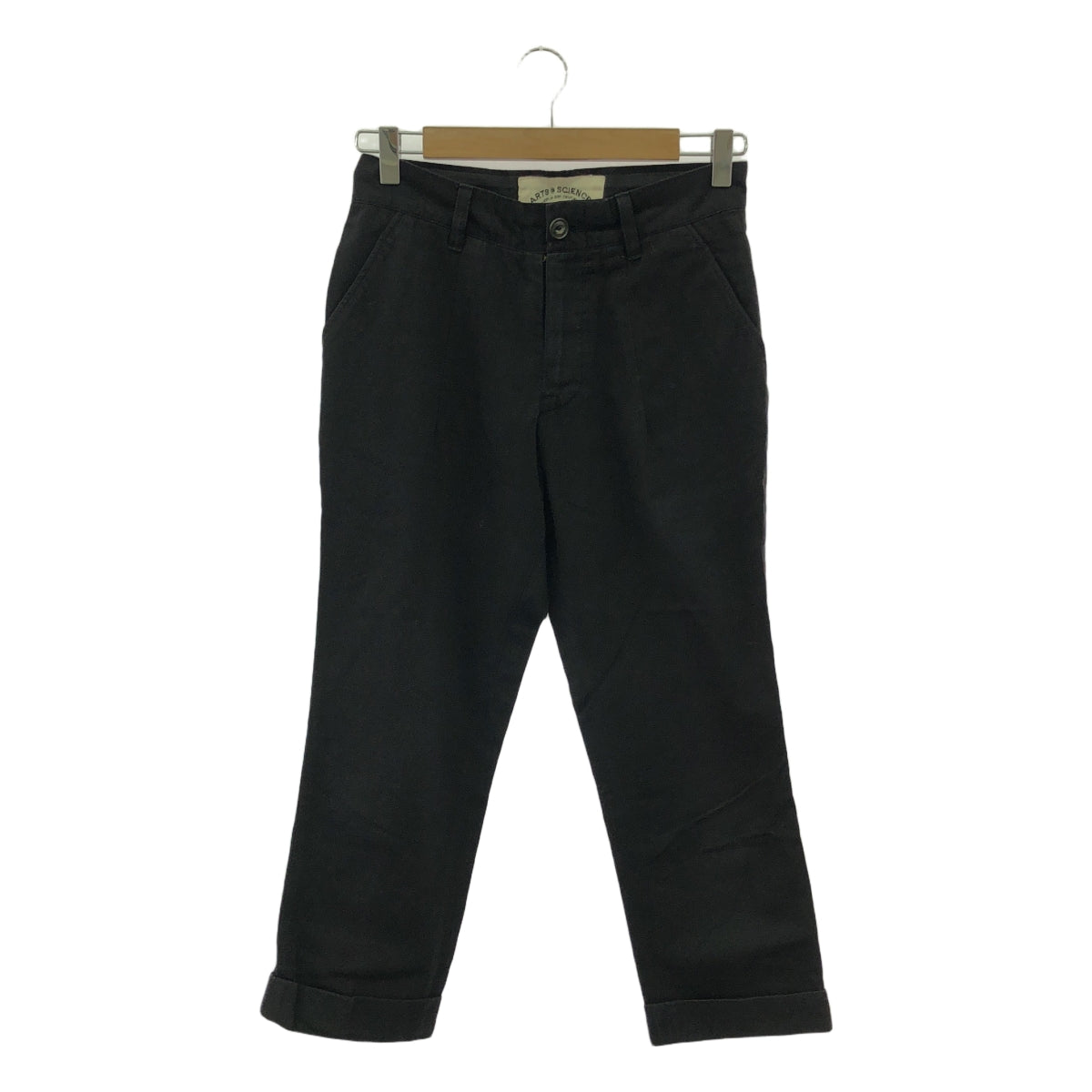 ARTS &amp; SCIENCE / 아트 &amp; 과학 | 테이퍼드 데님 팬츠 | 0 | 블랙 | 여성