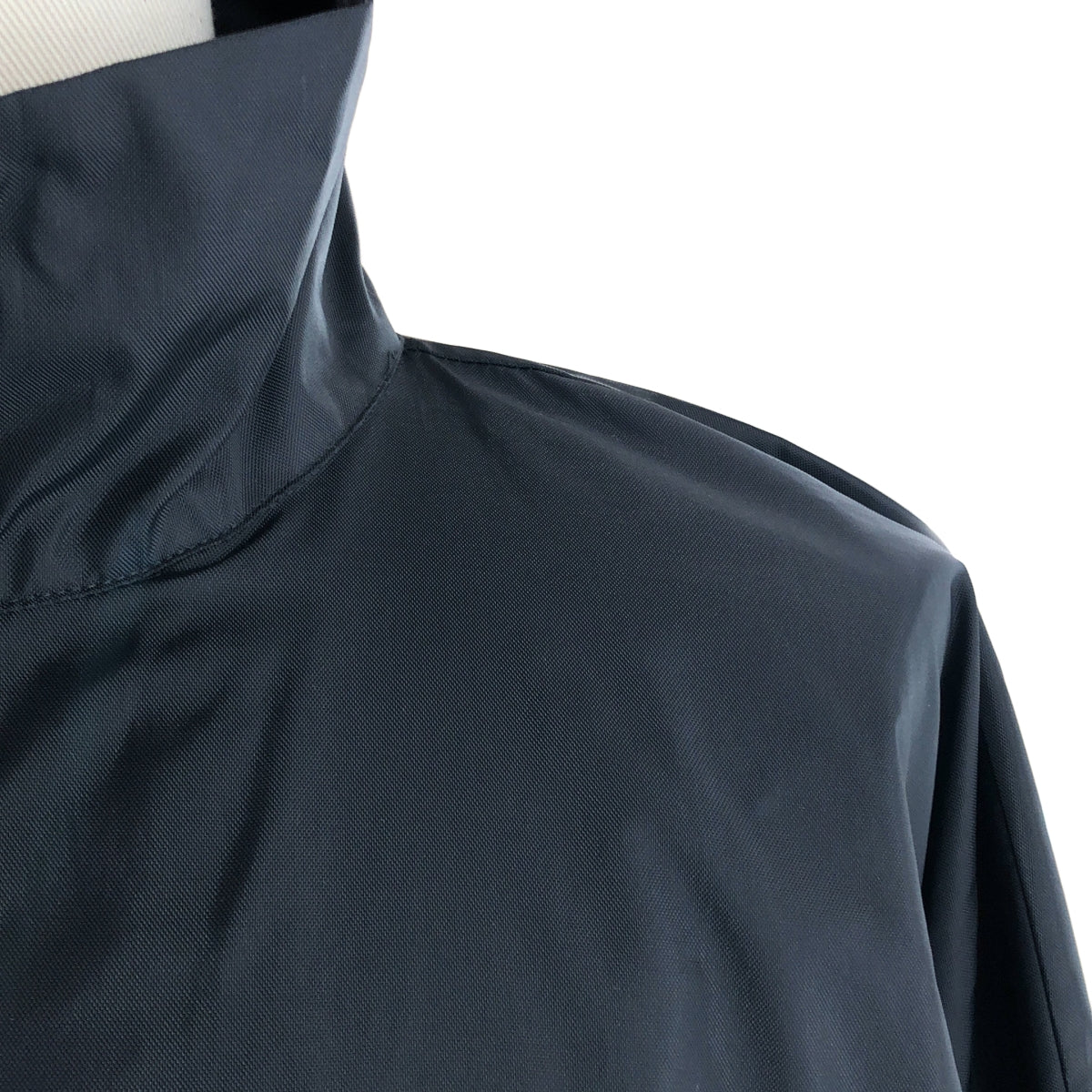 BALENCIAGA / バレンシアガ | ロゴ ブラックデニム ドローストリング オーバージャケット / メッシュ総裏地 / 529213 | 34 | メンズ