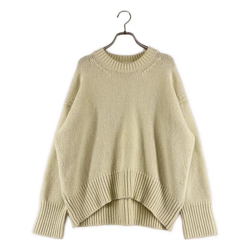 GALERIE VIE / ギャルリーヴィー | ウール クルーネック ニットセーター | S | レディース