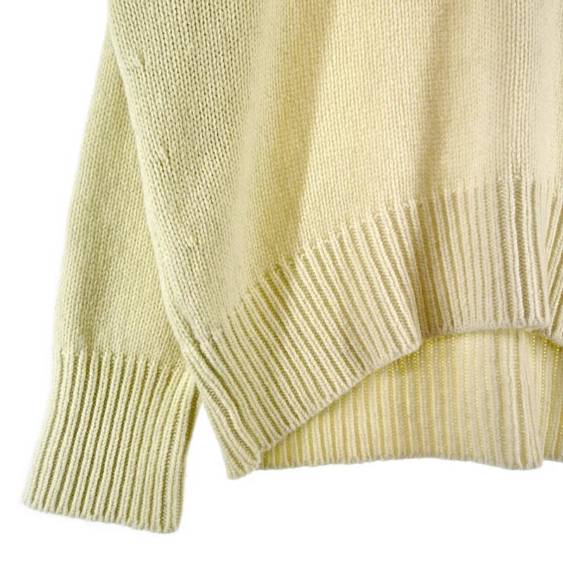 GALERIE VIE / ギャルリーヴィー | ウール クルーネック ニットセーター | S | レディース