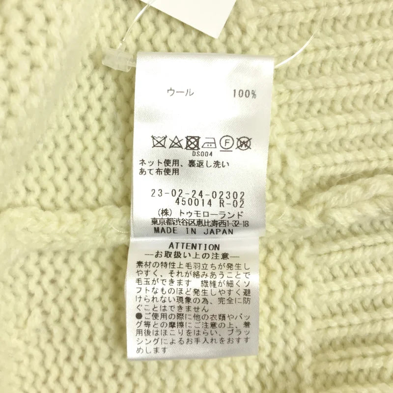 GALERIE VIE / ギャルリーヴィー | ウール クルーネック ニットセーター | S | レディース