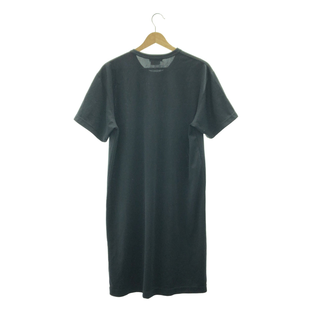 COMME des GARCONS HOMME PLUS / 콤데 갤슨 옴플루스 | 2017SS | 폴리에스테르 로고 프린트 롱 컷소우 | L |