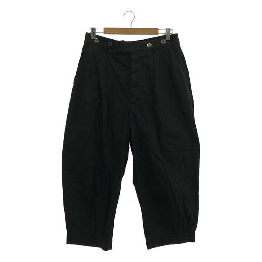 KLASICA / Classica | GOSSE Dry Black Back Twill Trousers Pants | 2 | Men's