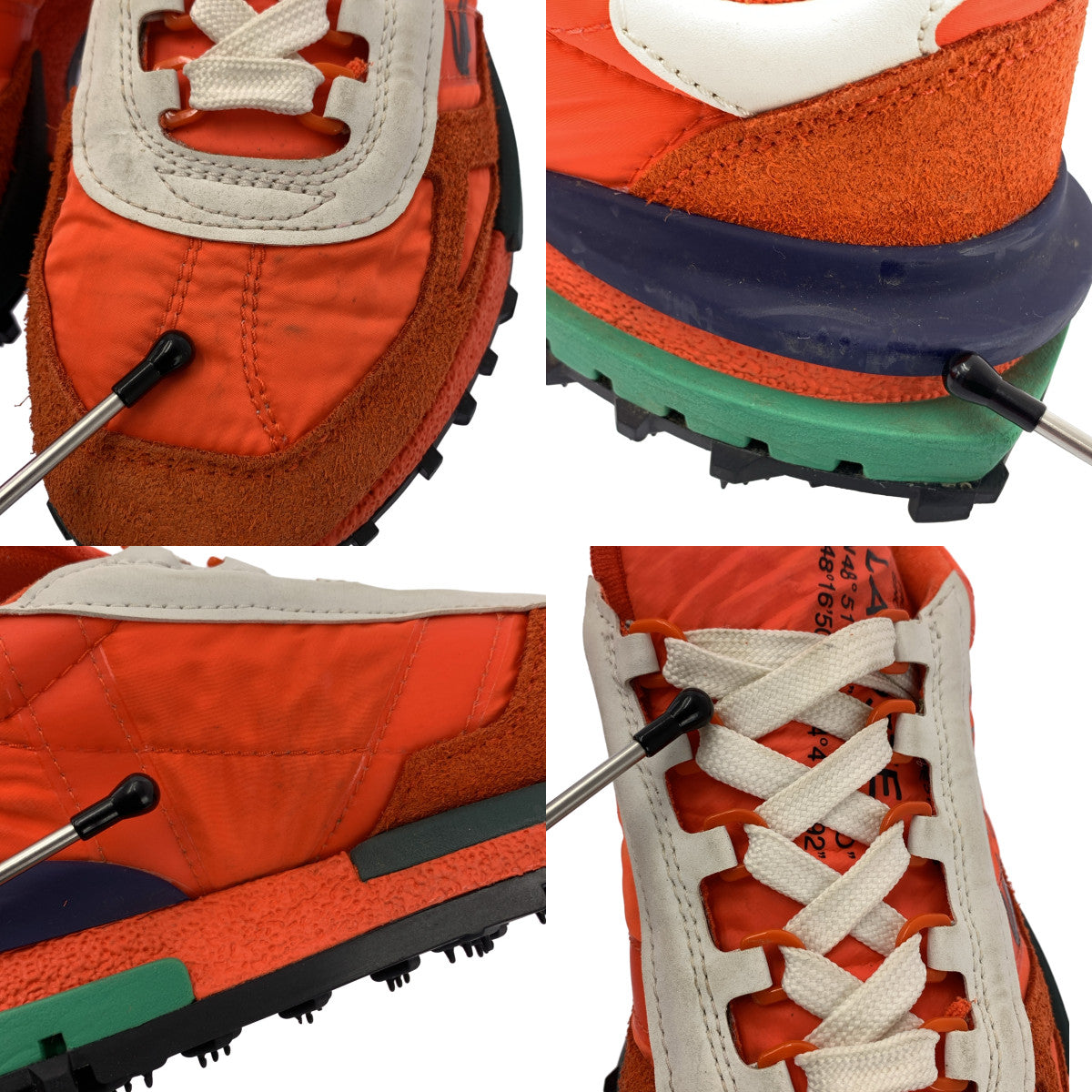 LACOSTE / ラコステ | ELITE ACTIVE 223 1 SFA スニーカー | オレンジ/ホワイト | レディース