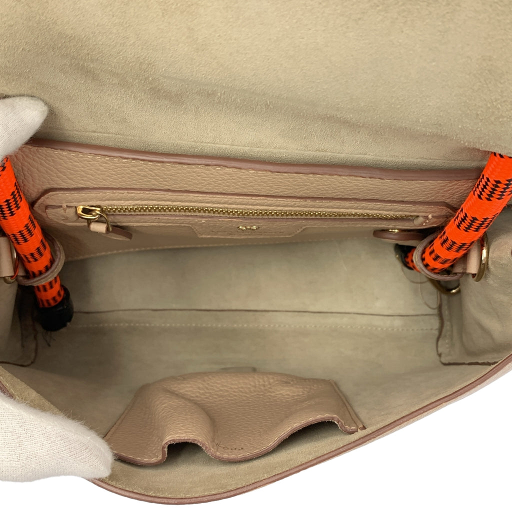 ANYA HINDMARCH / アニヤハインドマーチ | BATHURST バサースト 2Way レザー ロープハンドル ショルダー トートバッグ |