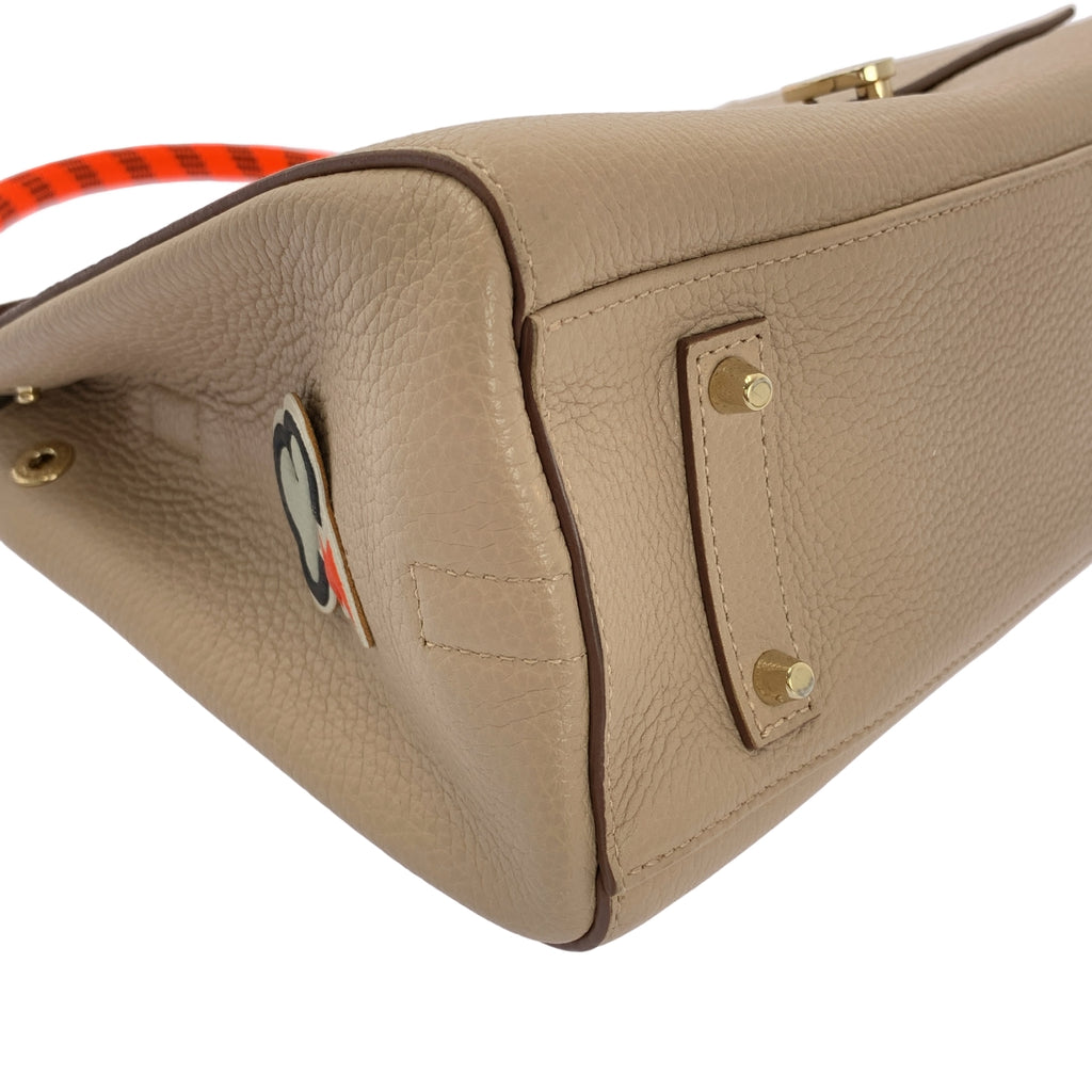 ANYA HINDMARCH / アニヤハインドマーチ | BATHURST バサースト 2Way レザー ロープハンドル ショルダー トートバッグ |