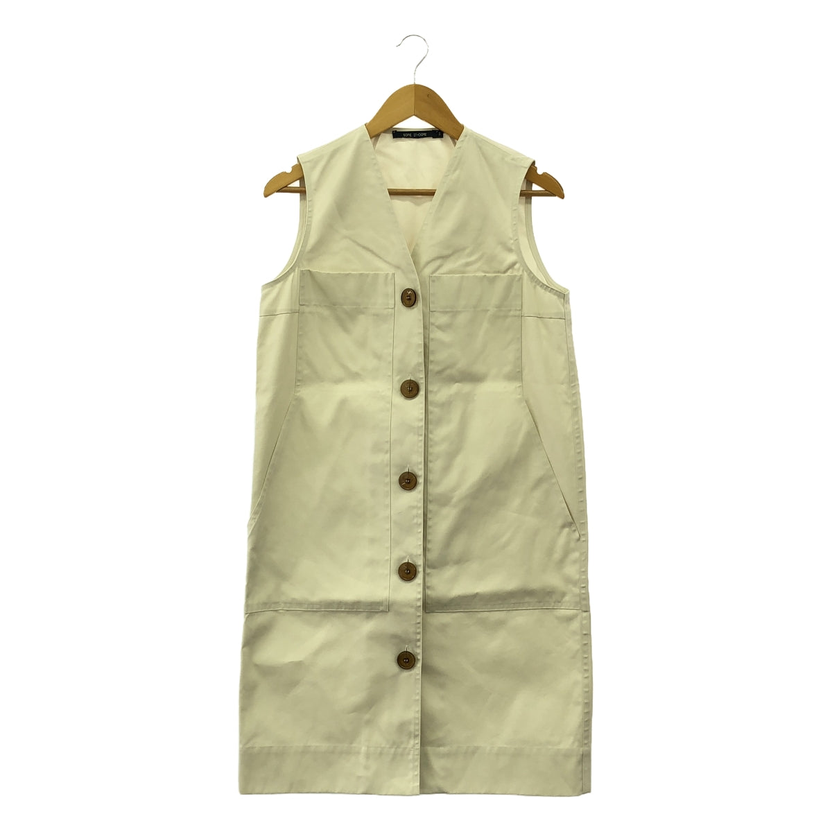 SOFIE D'HOORE | DELPHINE Long Vest Sleeveless Dress | 34 | Women's