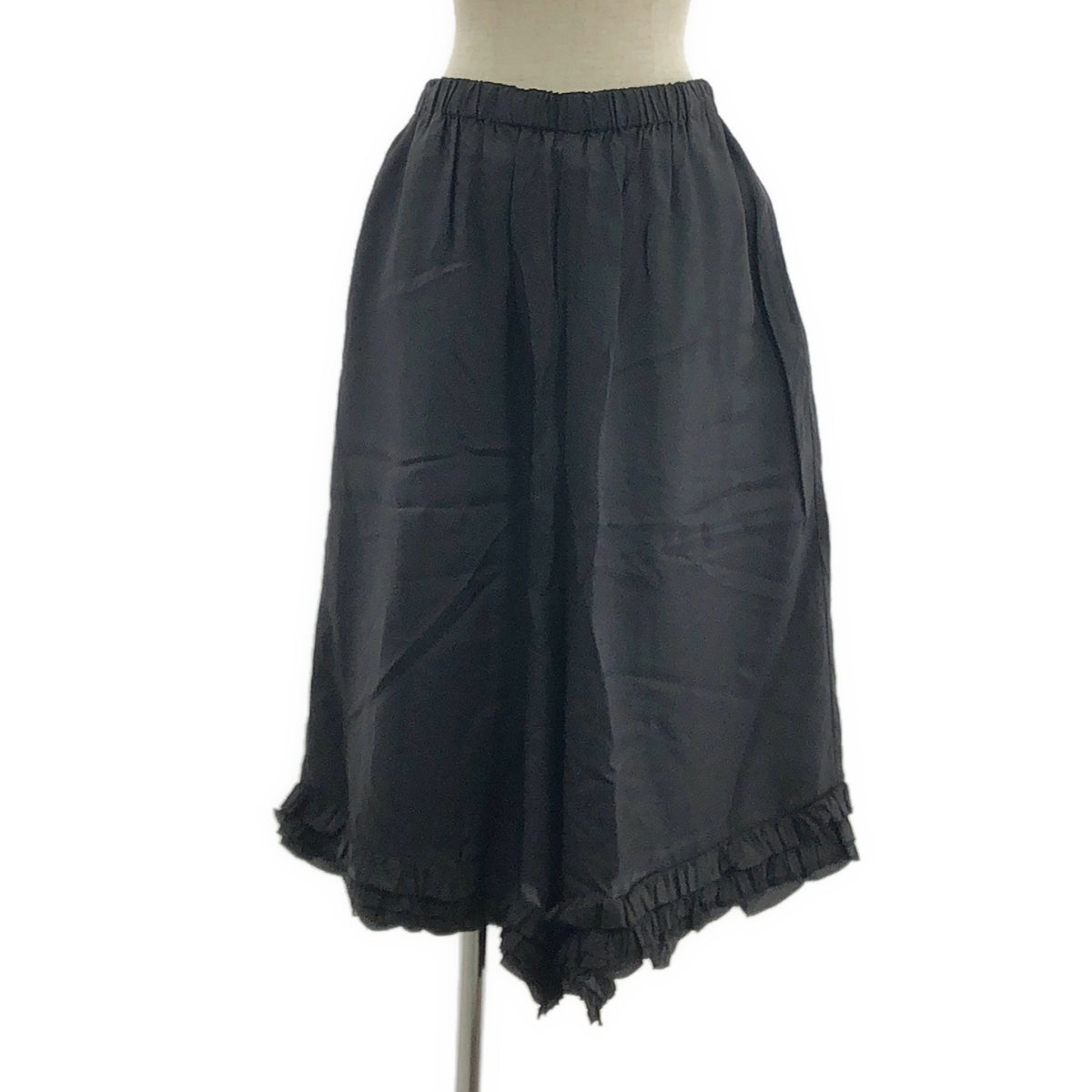 COMME des GARCONS | 2014 秋冬 | 預洗荷葉邊闊腿休閒褲裙 | S 碼 | 黑色 | 女款
