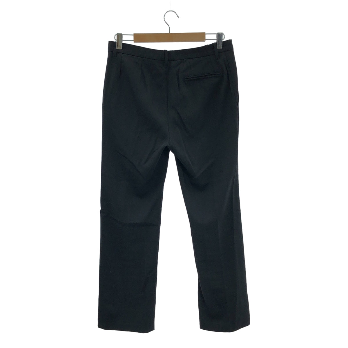 ANN DEMEULEMEESTER | Horizo​​nti Tag 羊毛與尼龍直筒休閒褲 | S 碼 | 黑色 | 男款