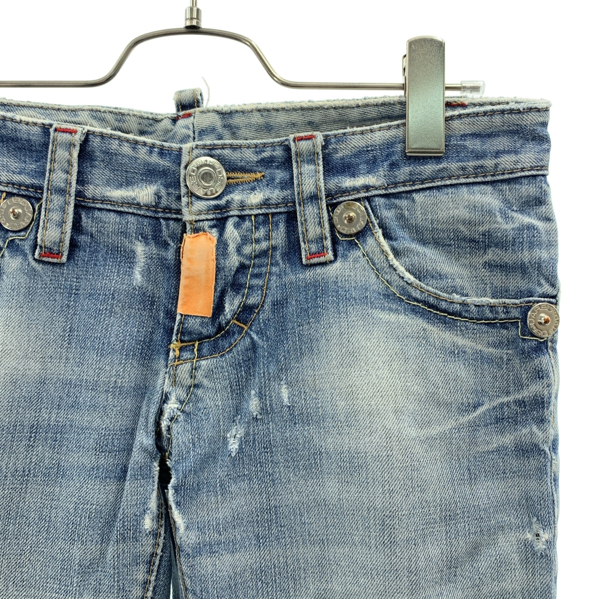 DSQUARED2 / ディースクエアード | ダメージ加工 ブーツカット デニムパンツ | 38 | レディース