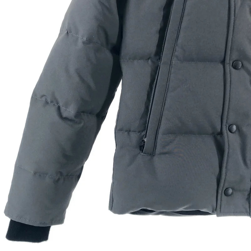 CANADA GOOSE / カナダグース | WYNDHAM PARKA ウィンダム ファーフーデッド ダウンジャケット | XS | メンズ