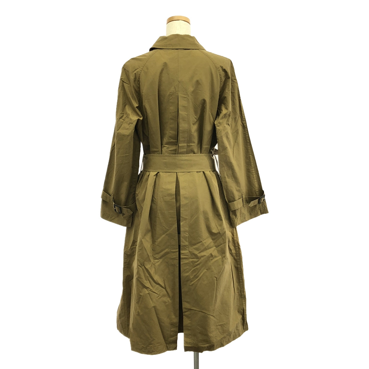 MARGARET HOWELL | WATER REPELLENT COTTON POPLIN COAT | 1 | Khaki | Women's