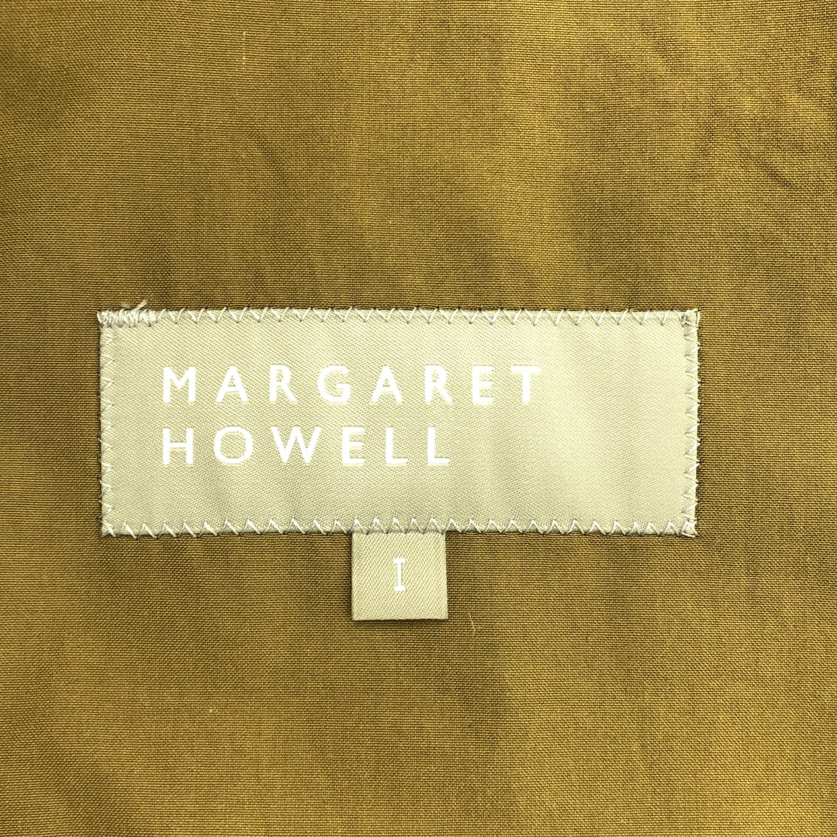 MARGARET HOWELL / 마가렛 하웰 | WATER REPELLENT COTTON POPLIN 코튼 포플린 코트 | 1 | 카키 | 여성