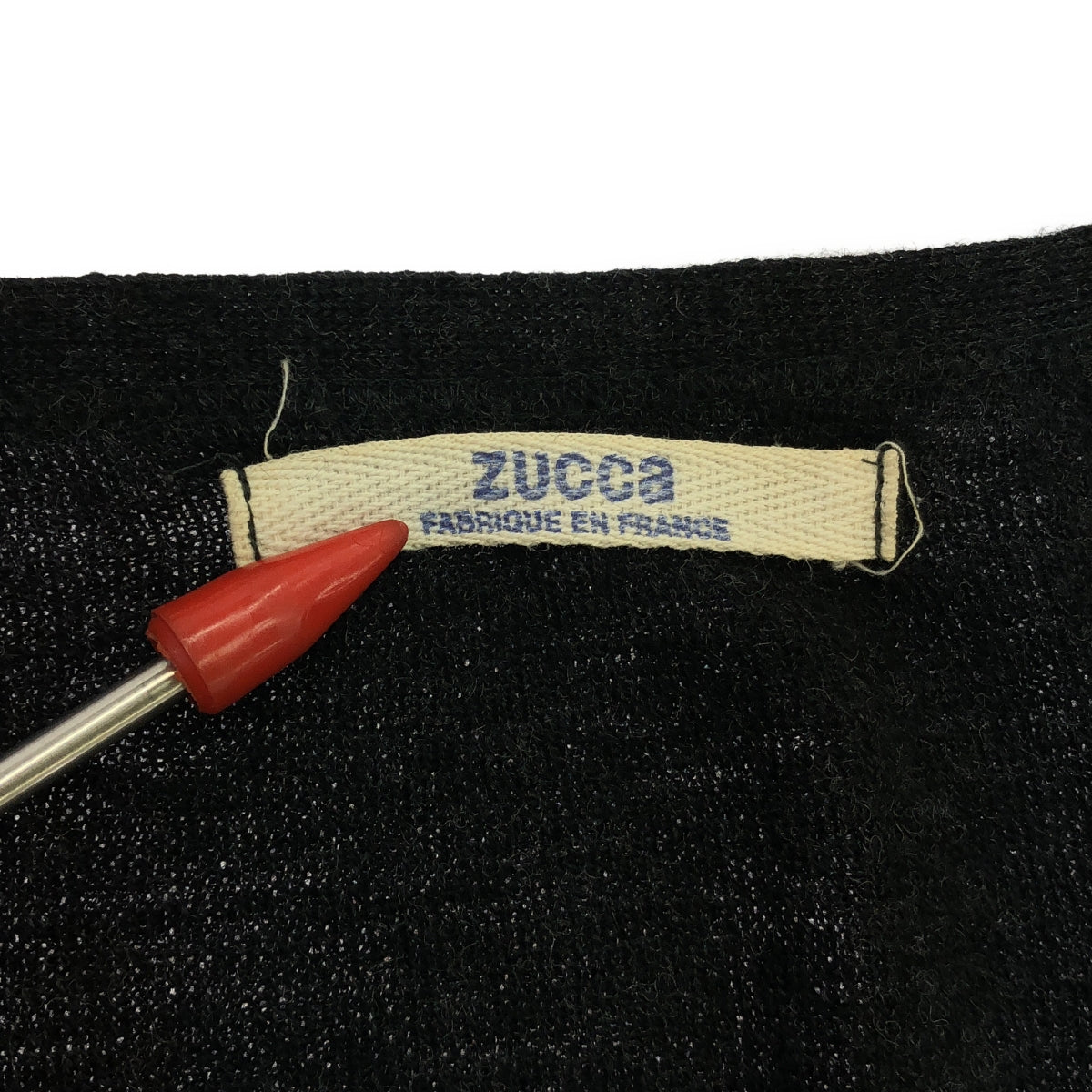 ZUCCa / ズッカ | ウール ロング ニット カーディガン | 1 | チャコールブラック | レディース