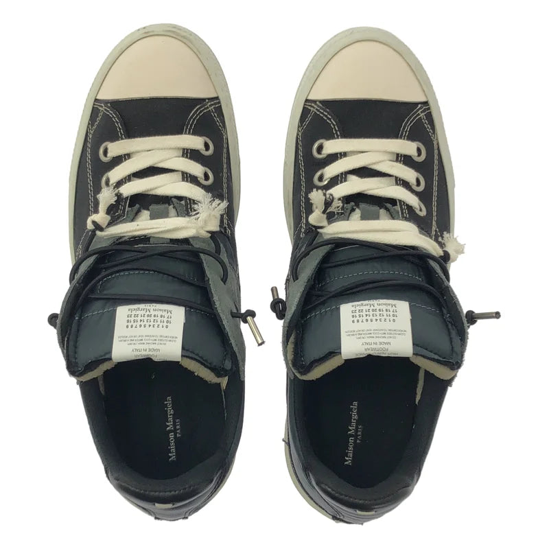 Maison Margiela / メゾンマルジェラ | EVOLUTION / レザー切替 ロートップ スニーカー | 42 | メンズ