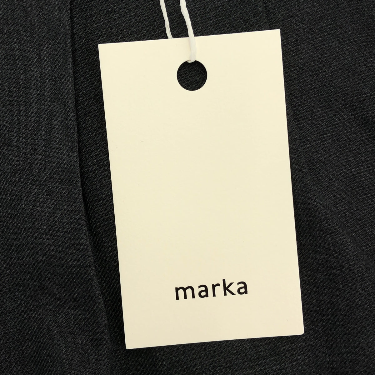 marka | 2025SS | 兩條褶襉軍裝長褲 / 雙調整褶襉寬褲 | 1 |