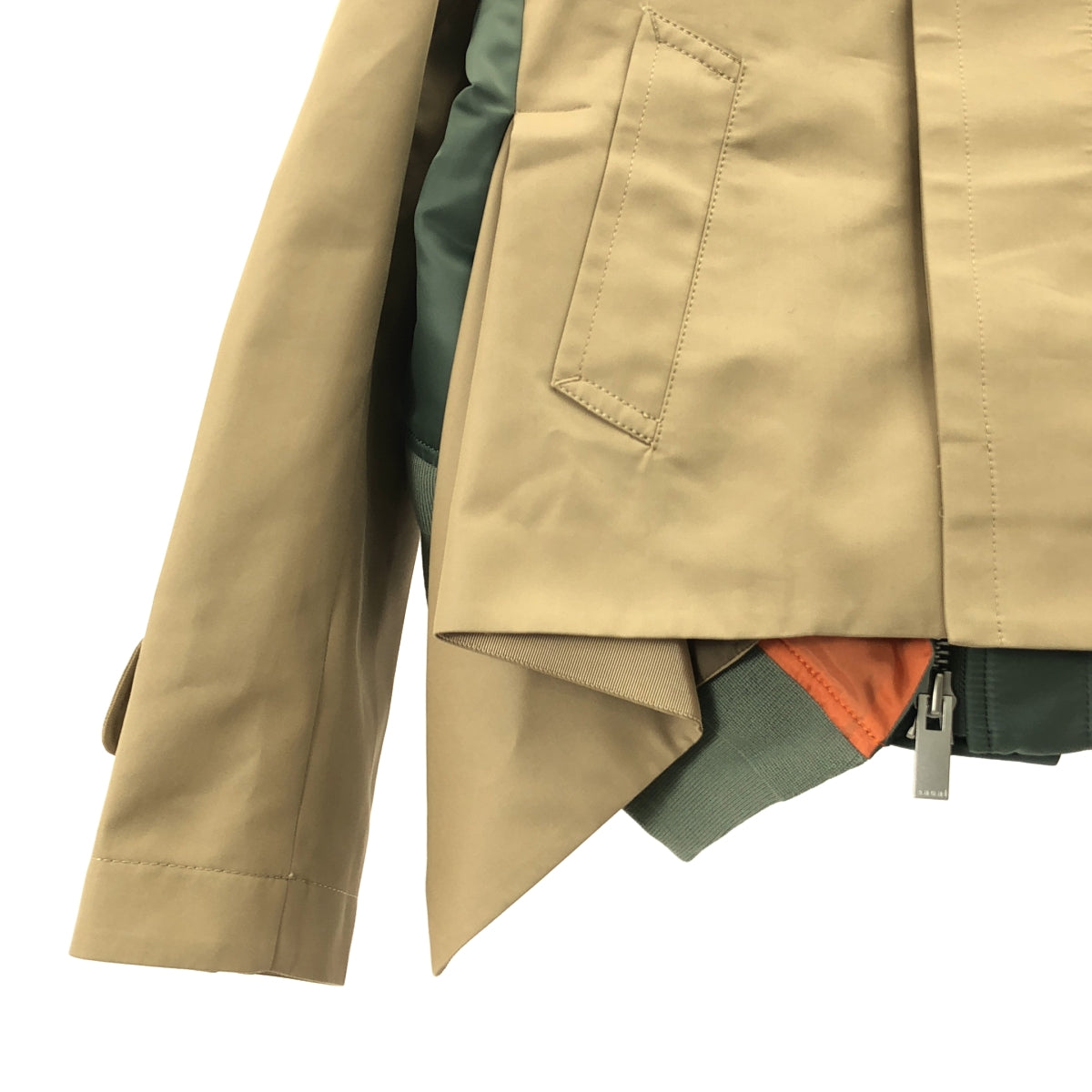 美品】 sacai / サカイ | 2024AW | ナイロンツイル ドッキング