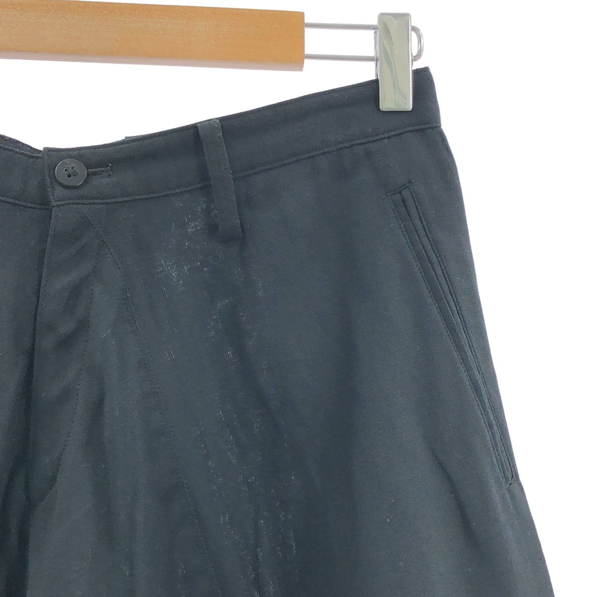 ISSEY MIYAKE 男裝 | 寬版 Hakama Sarouel 九分褲 | 尺寸 1 | 黑色 | 男款