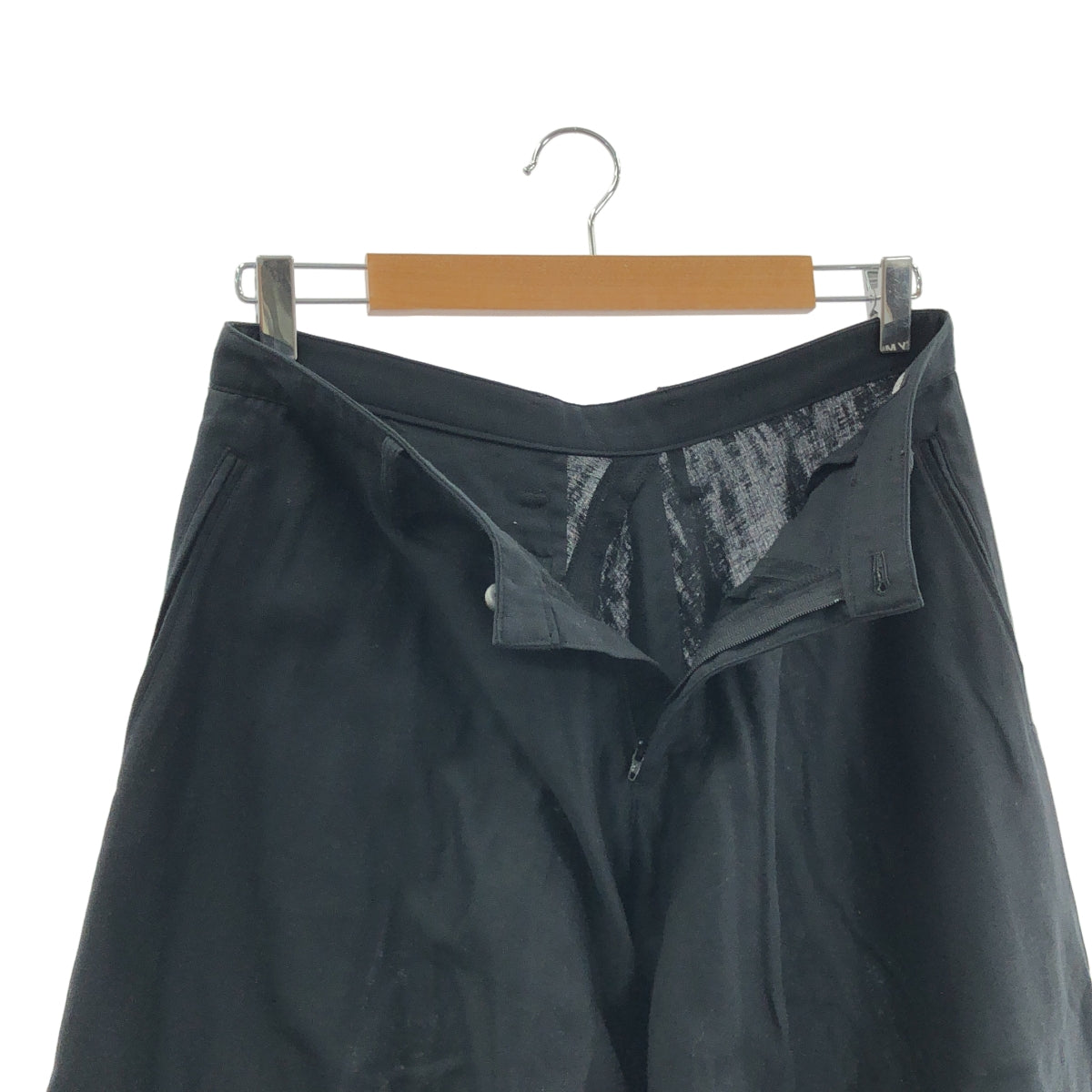 ISSEY MIYAKE 男裝 | 寬版 Hakama Sarouel 九分褲 | 尺寸 1 | 黑色 | 男款