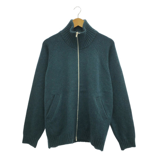 ATON | Wool Mohair Driver's Knit Jacket | 04 | Men's