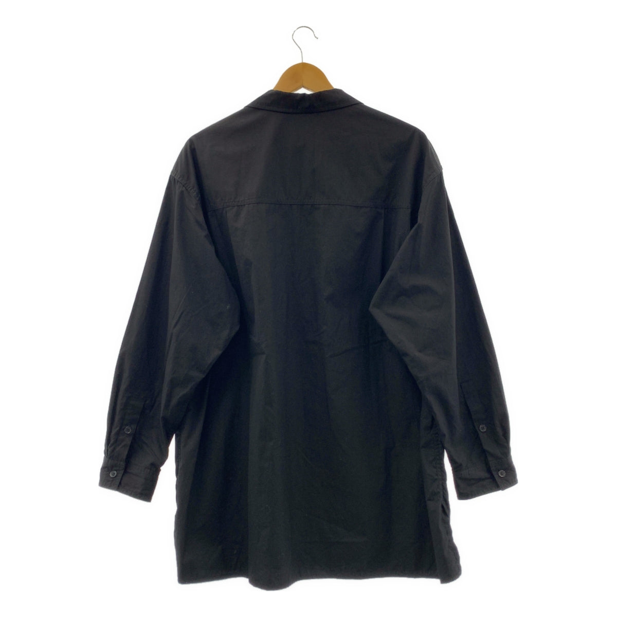 YOHJI YAMAMOTO POUR HOMME / ヨウジヤマモトプールオム | 2024AW | CHAIN STITCH BROAD 3PKT SHIRT コットン シャツ | 2 | メンズ