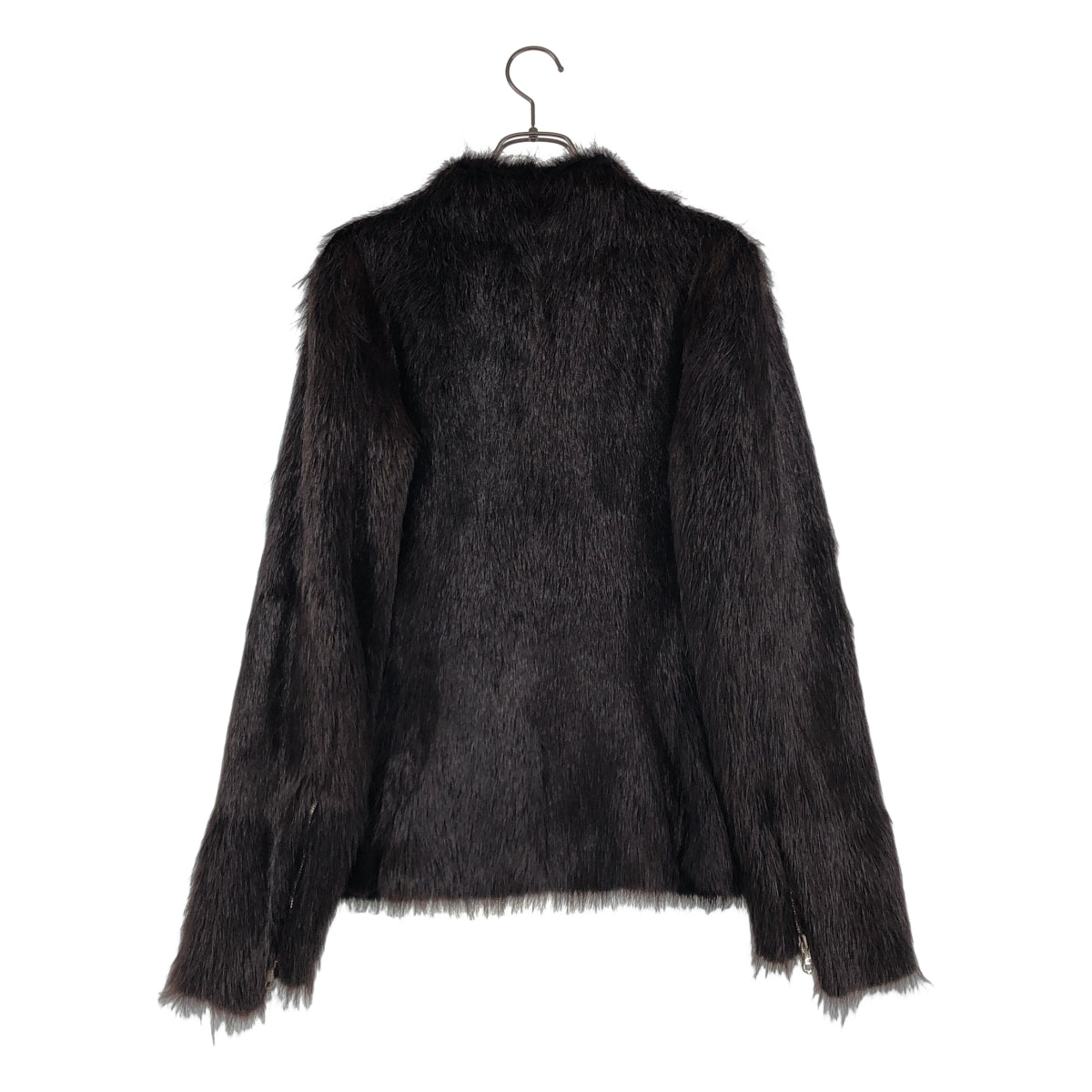 LOEWE / ロエベ | リアルファー レザージャケット | 40 | レディース