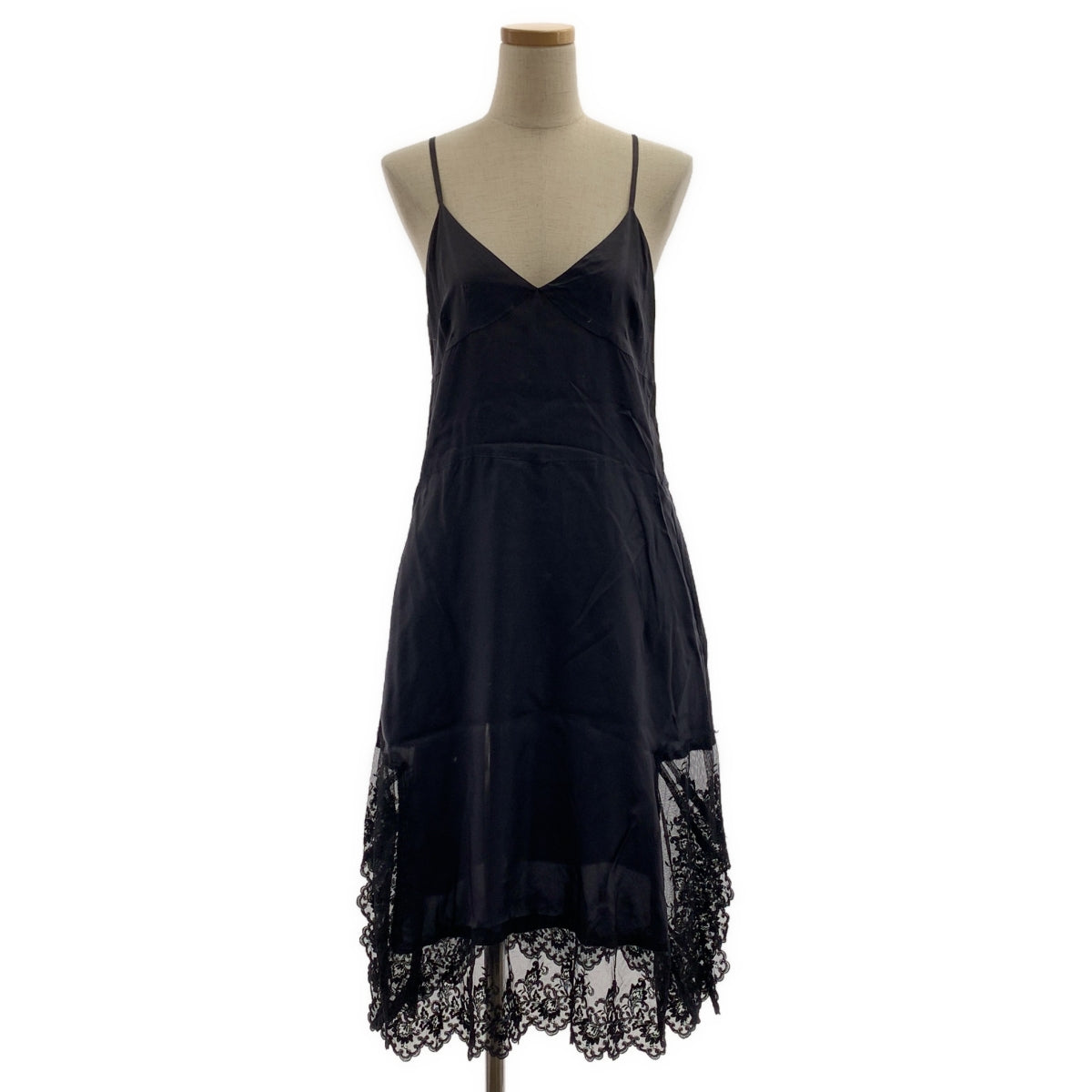 COMME des GARÇONS | 2008 秋冬 | 帶口袋的銅氨絲刺繡蕾絲洋裝 | 春夏 | 女裝