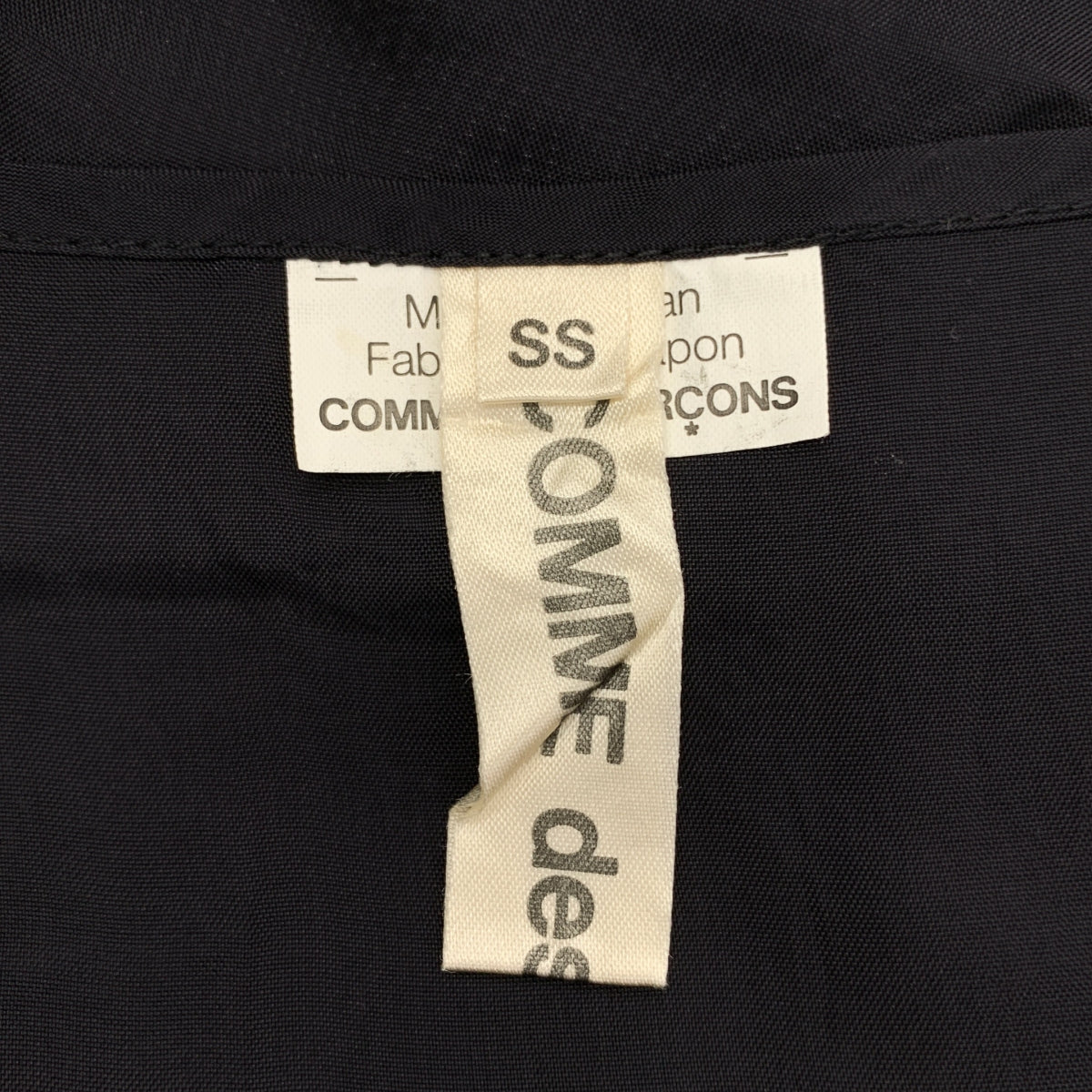 COMME des GARÇONS | 2008 秋冬 | 帶口袋的銅氨絲刺繡蕾絲洋裝 | 春夏 | 女裝