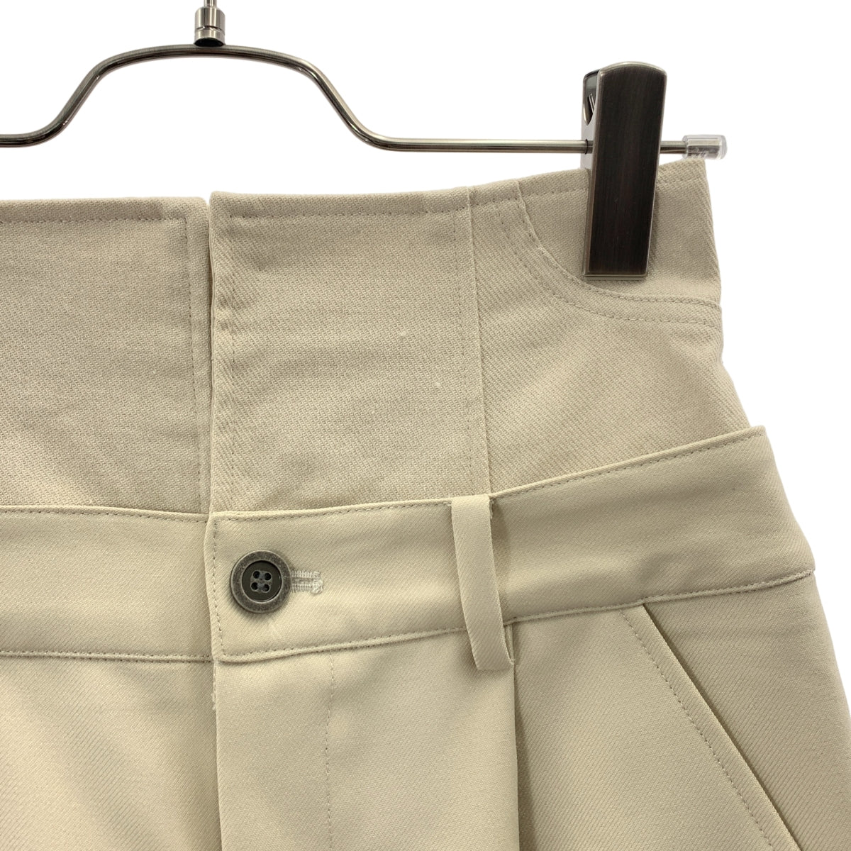 AMERI / 아메리 | DENIM LIKE CORSET WORK PANTS 팬츠 | XS | 여성