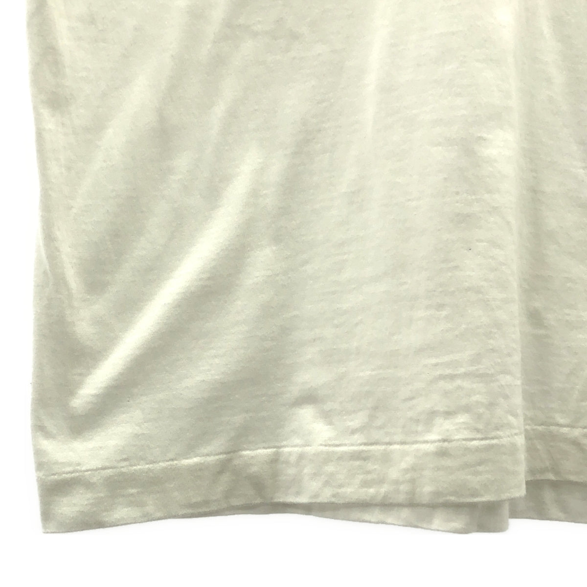 COMME des GARCONS HOMME PLUS | 2007春夏 |圓領棉質T卹 | M |白色/米色|男士