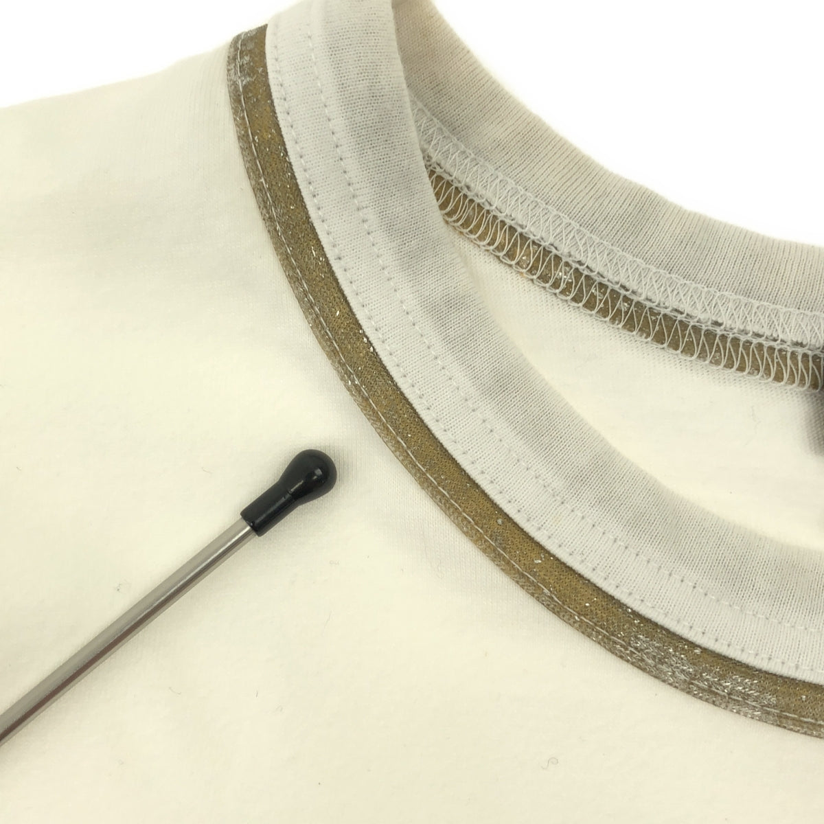 COMME des GARCONS HOMME PLUS | 2007春夏 |圓領棉質T卹 | M |白色/米色|男士