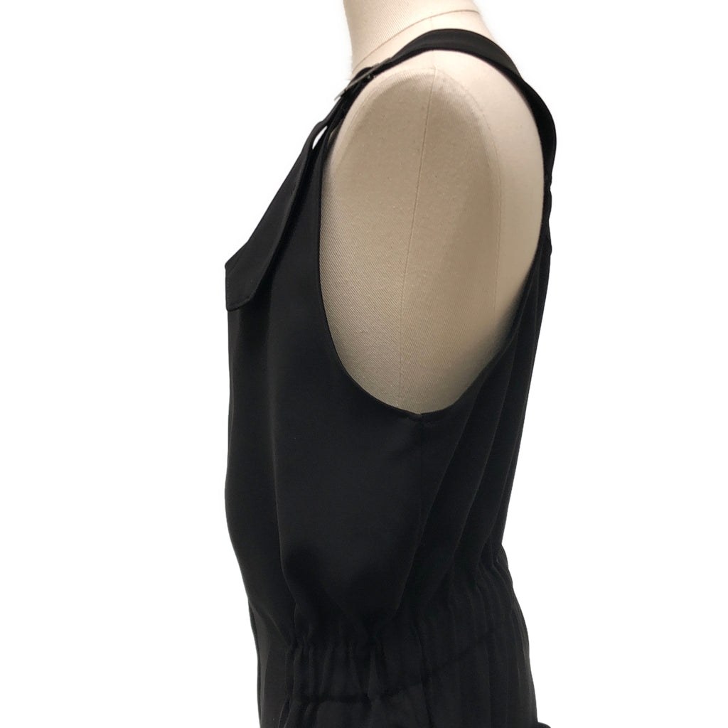 LIMI feu / リミフゥ | DOUBLE SATIN FRONT ZIP OVERALL ダブルサテン オーバーオール パンツ | 2 | レディース