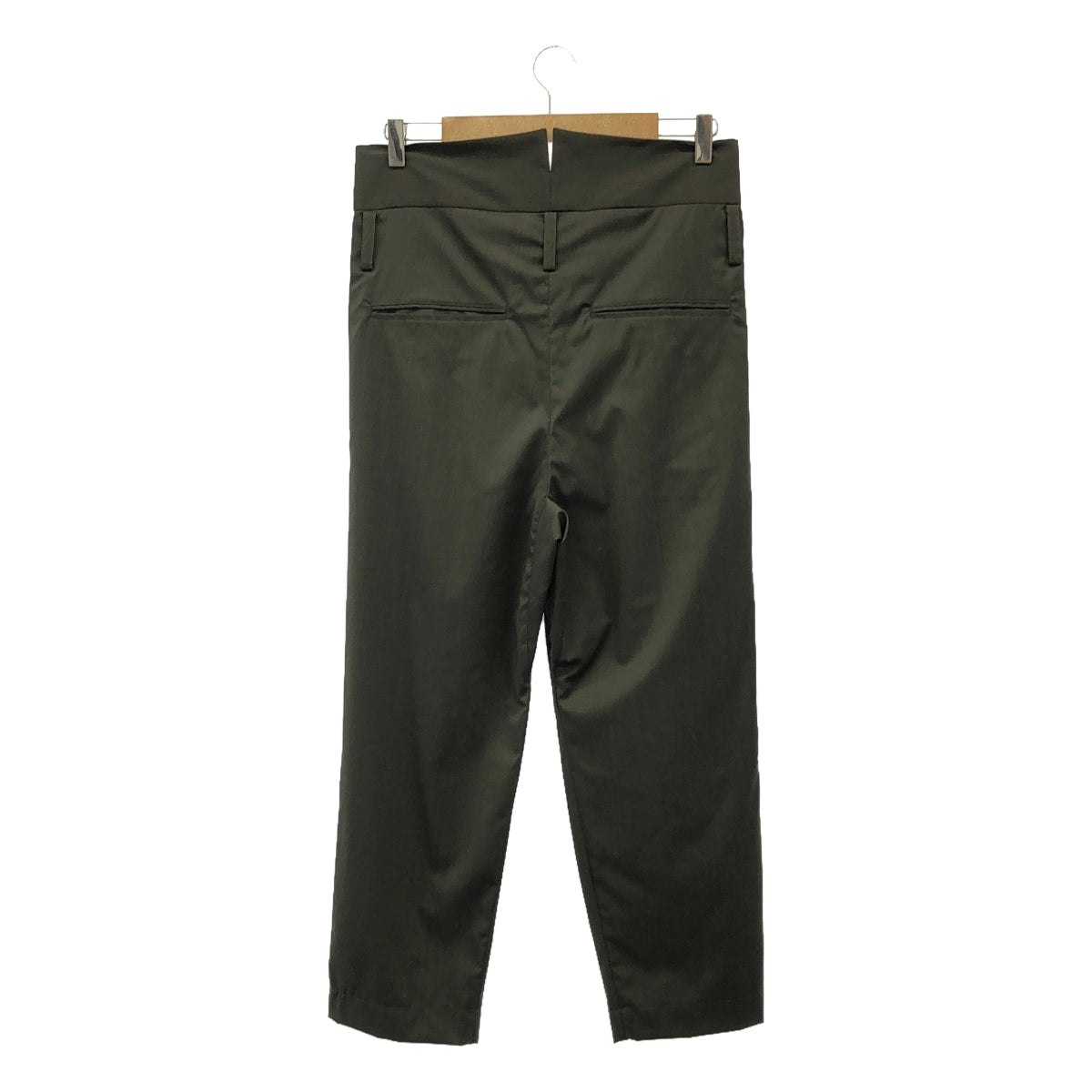 [New] prasthana / Prasthana | W/SOLOTEX high rise slacks / Pants | S | Black | Men's