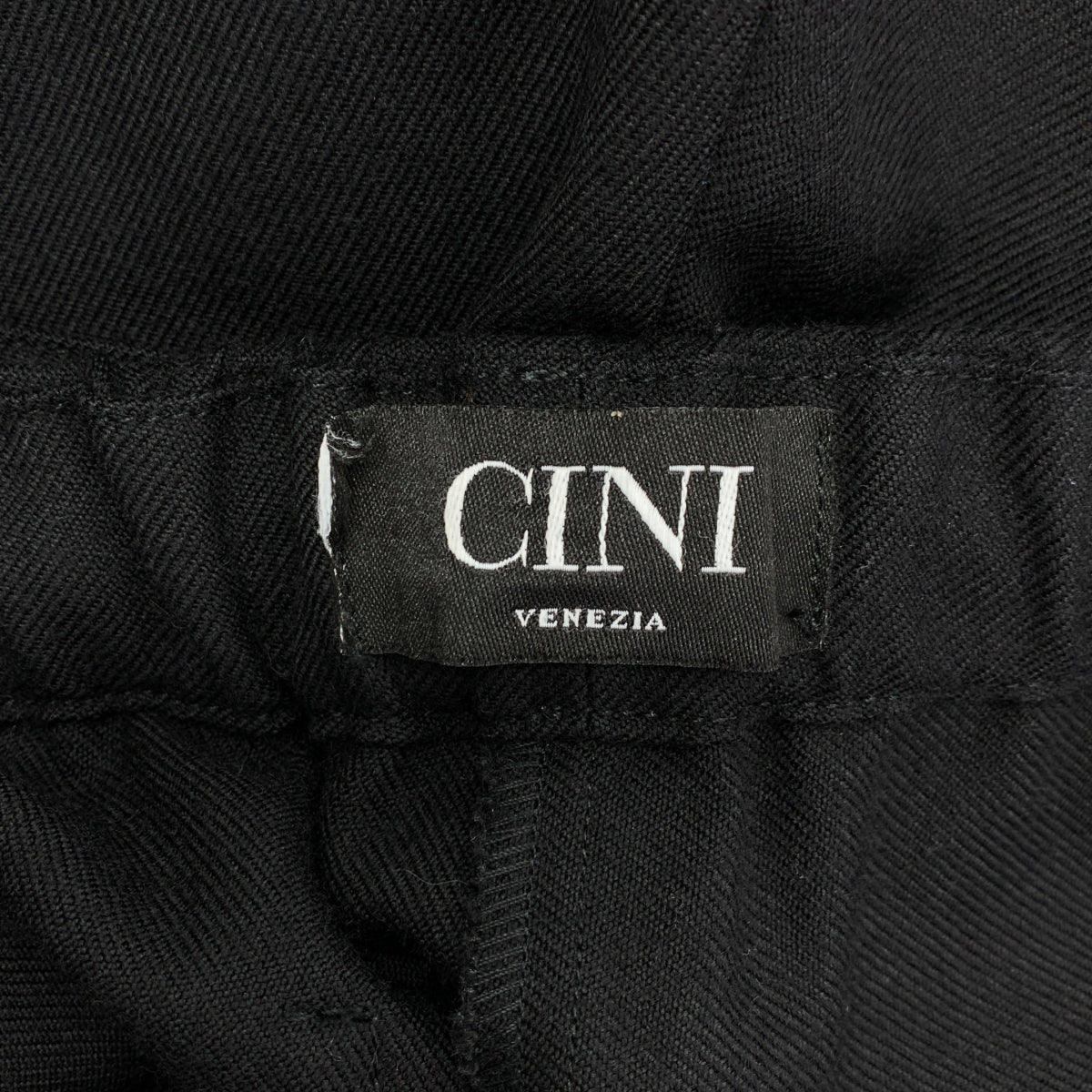 CINI venezia | 羊毛休閒褲 | 46碼 | 黑色 | 男款