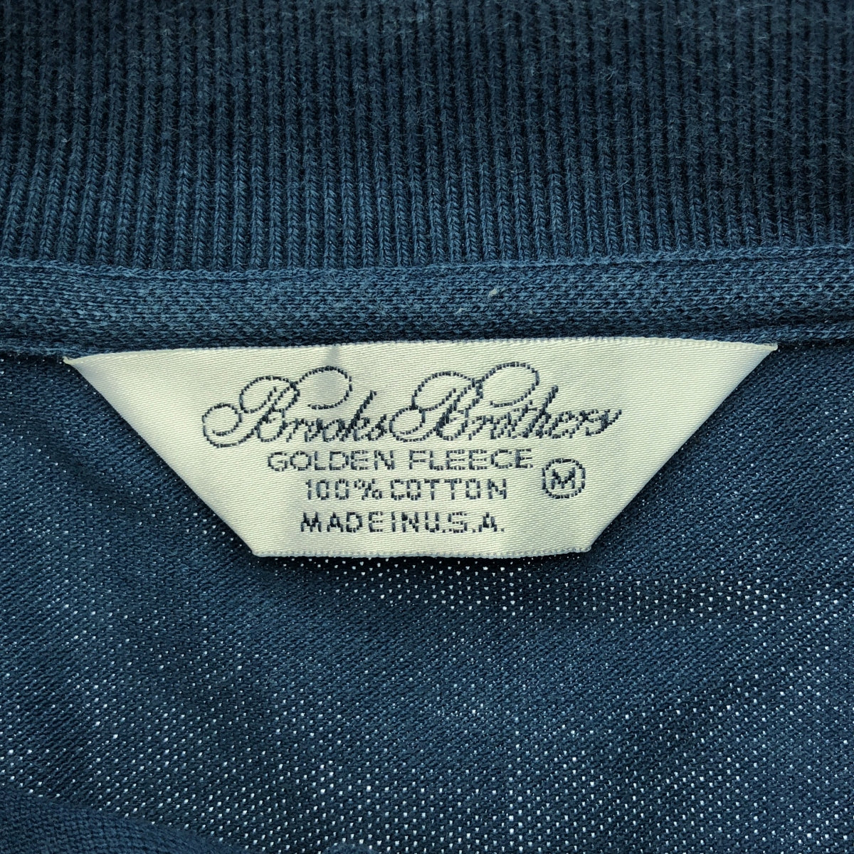 BROOKS BROTHERS | 90s Vintage Golden Fleece Pique Polo Shirt Made in USA | M | Men's