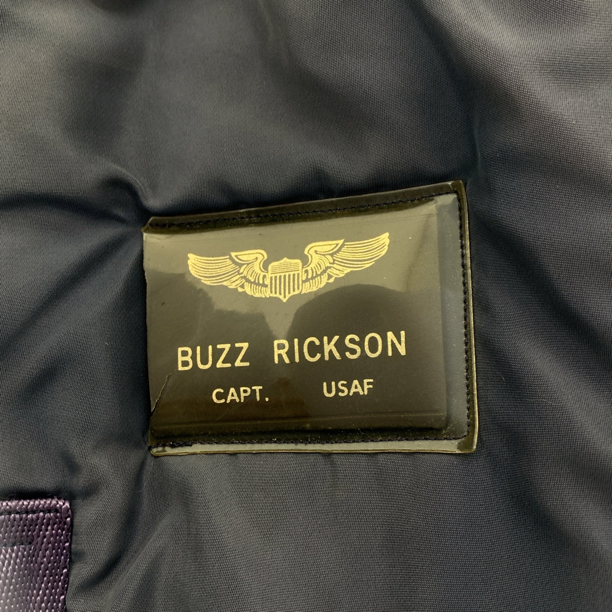 BUZZ RICKSON'S / 버즐릭슨스 | B-15C / 패치 밀리터리 비행 폭격기 재킷 블루존 |