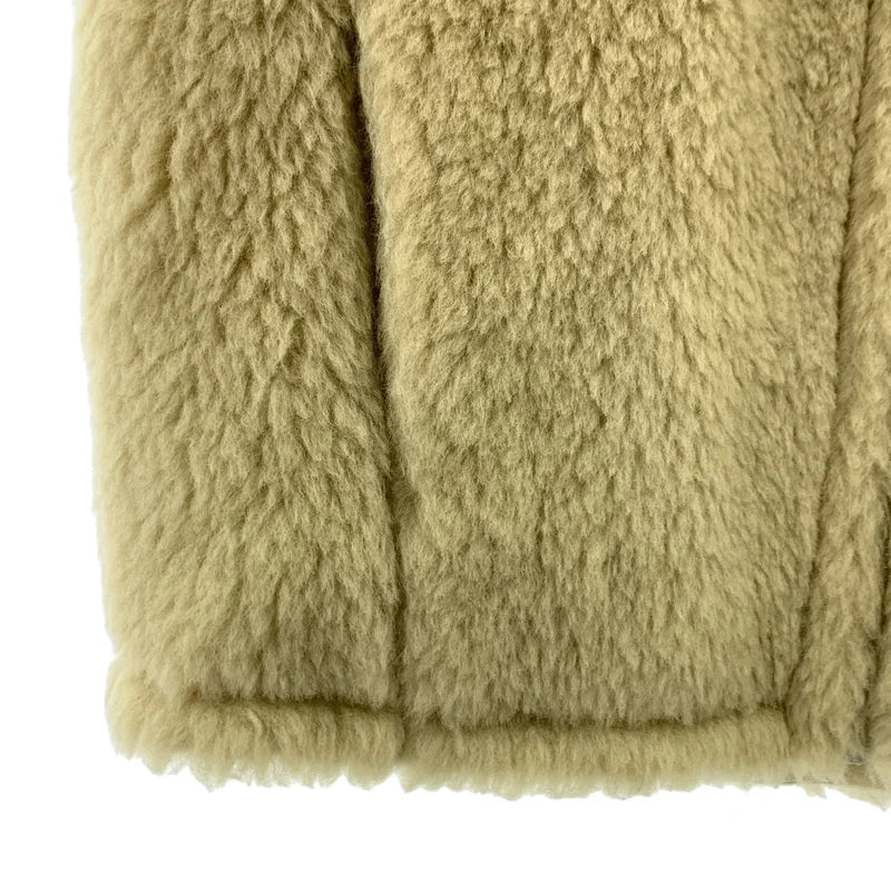 AURALEE / オーラリー | SHETLAND WOOL BOA ZIP VEST シェットランドウール ジップ ボアベスト | 0 | レディース