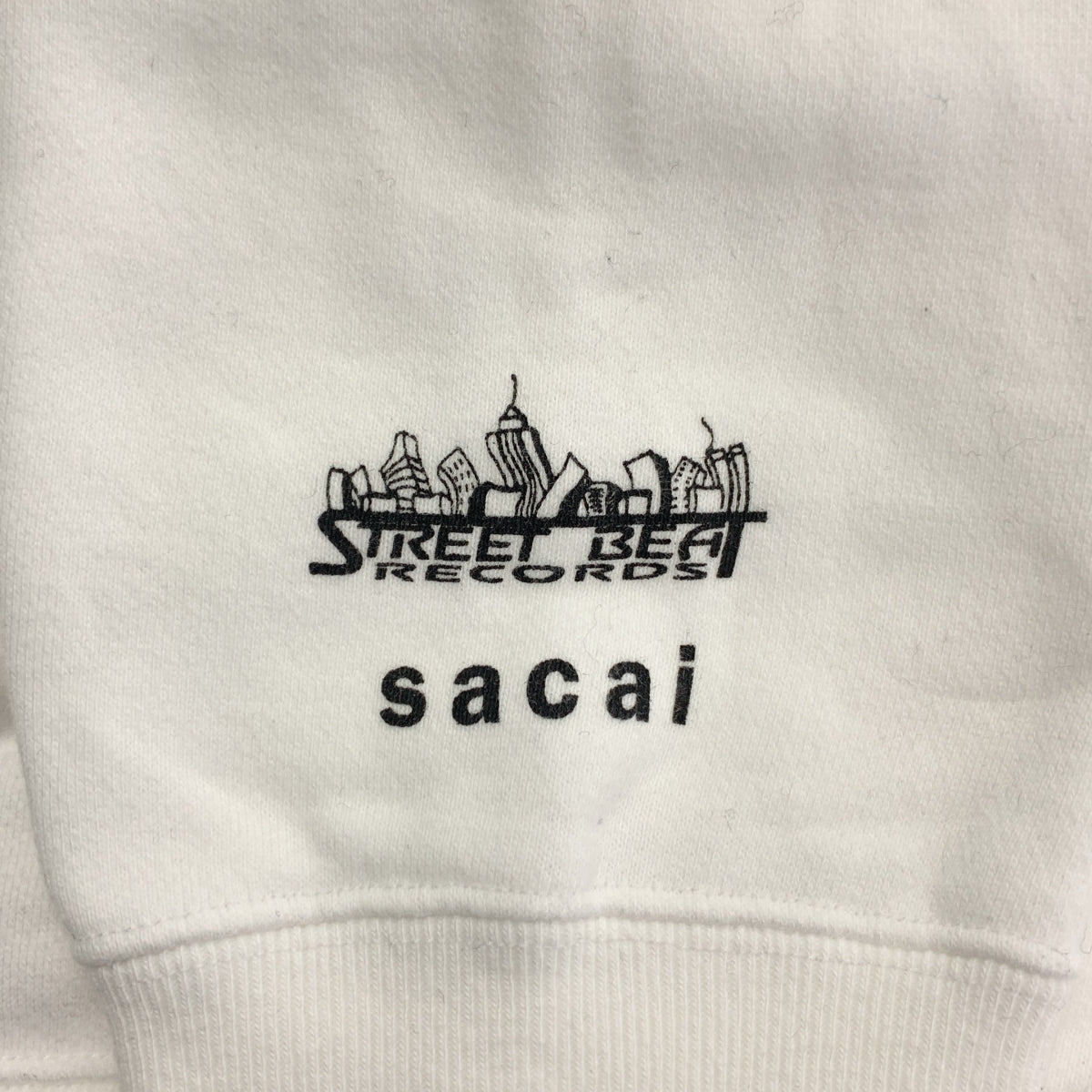 sacai / サカイ | Ultimate Breaks & Beats Hoodie アルティメット ブレイクス&ビーツ パーカー | 1 | ホワイト | メンズ