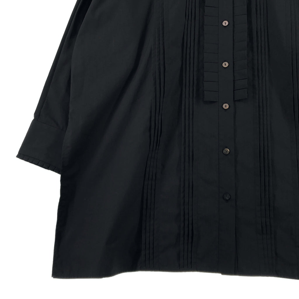 ENFOLD / エンフォルド | LOOSE SHIRT ピンタック ロングシャツ | 38 | レディース