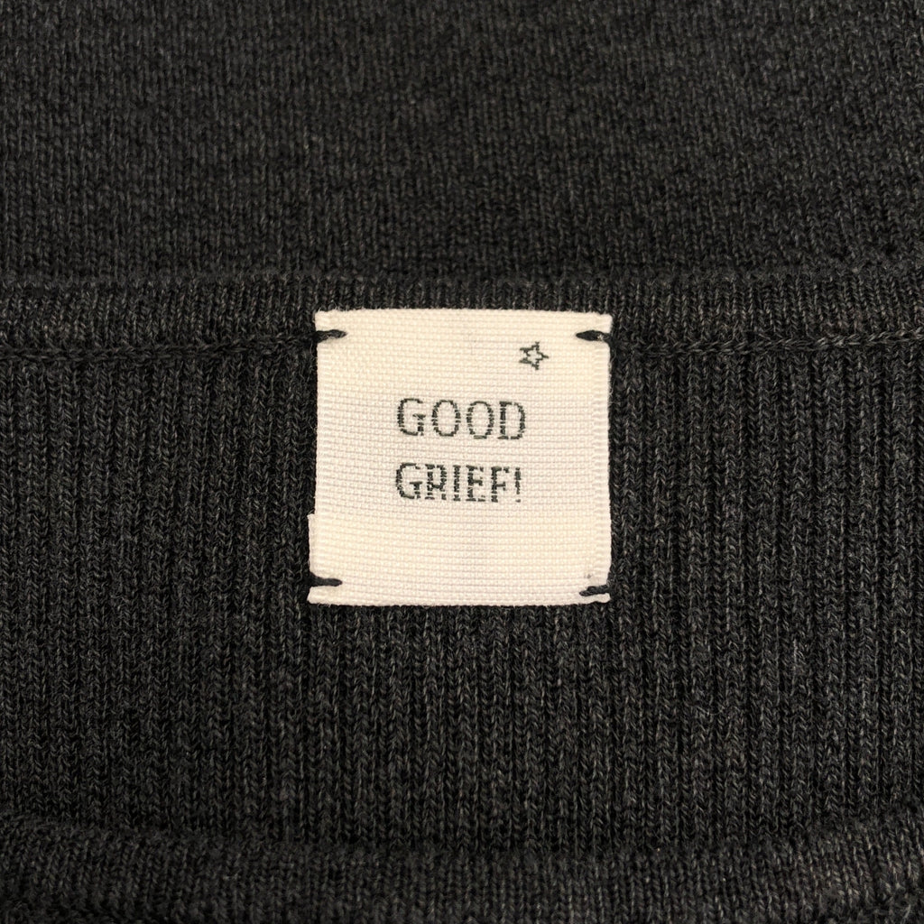 GOOD GRIEF / グッドグリーフ | コットン レーヨン リブ タンクトップ カットソー | F | レディース