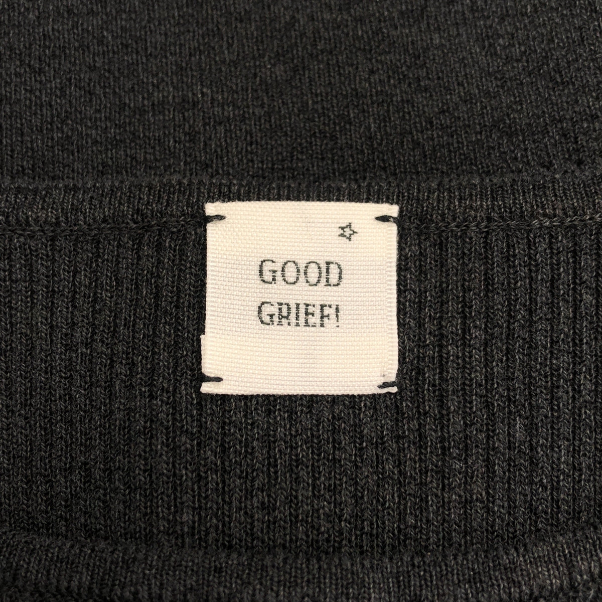 GOOD GRIEF / グッドグリーフ | コットン レーヨン リブ タンクトップ カットソー | F | レディース