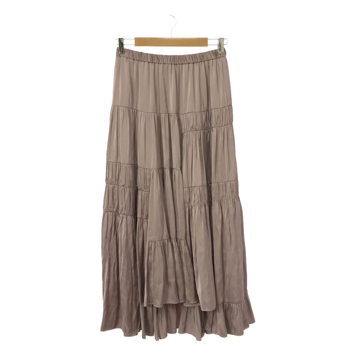 NOBLE | 2022SS | Random Gathered Patchwork Skirt | F | Women's