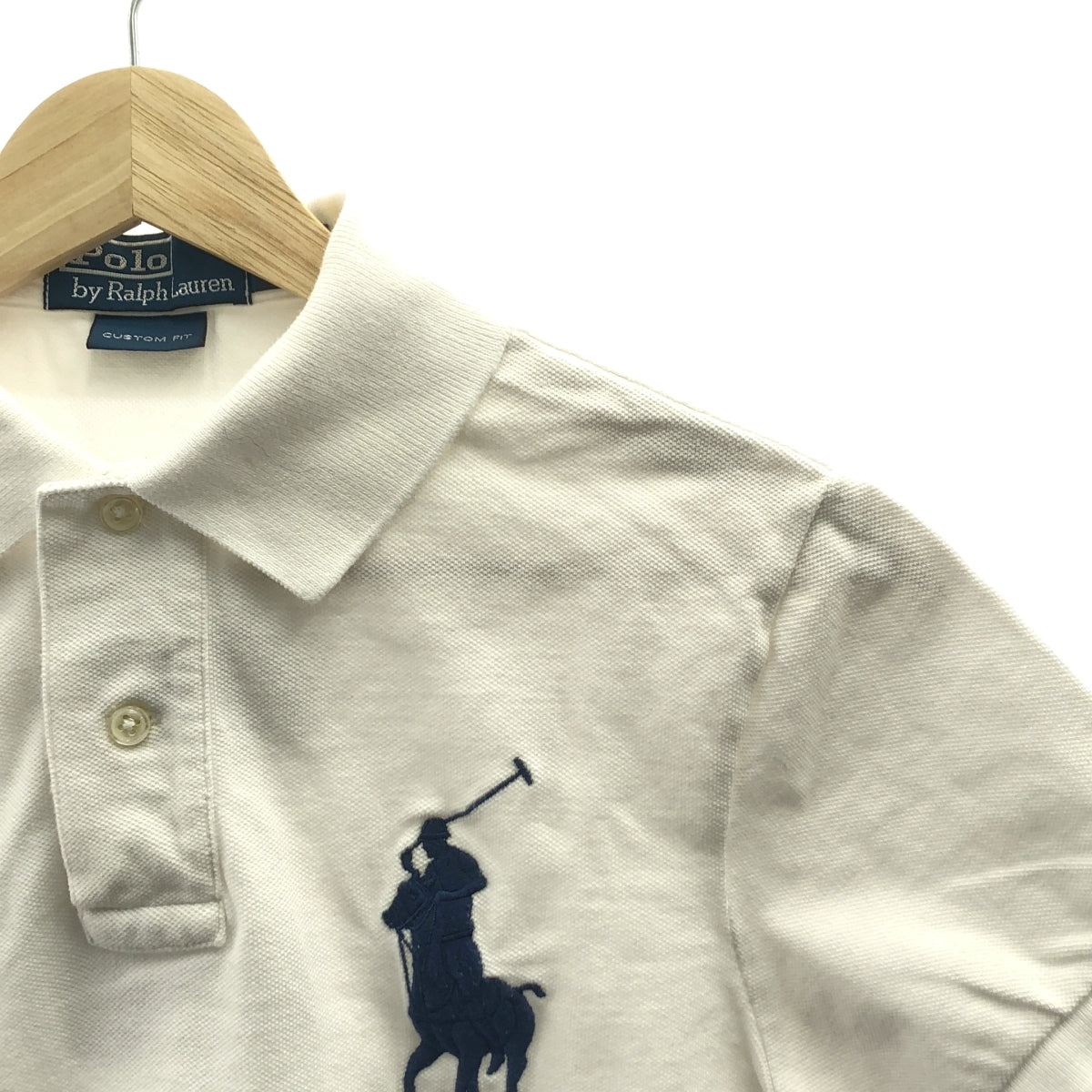 POLO RALPH LAUREN / 폴로랄프로렌 | 조랑말 넘버링 헝겊 폴로 셔츠 컷소우 | S |