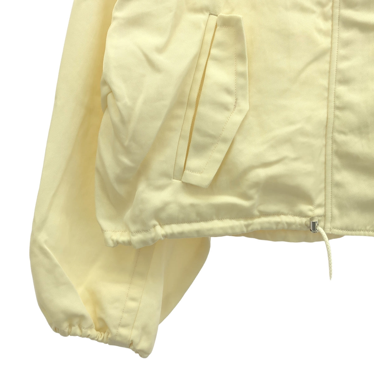 STUDIOUS / ステュディオス | Heavy Twill Hooded Blouson ジャケット | F | アイボリー | レディース